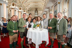 Aufsteirern-Empfang: Klubobmann Marco Triller, Bundesratspräsident Peter Samt, LR Stefan Hermann, LR Simone Schmiedtbauer, LR Hannes Amesbauer, LH-Stv. Manuela Khom, LR Claudia Holzer, LR Karlheinz Kornhäusl, LH Mario Kunasek und LT-Präsident Gerald Deutschmann (v.l.) beim Empfang in der Aula der Alten Universität. © Land Steiermark/Robert Binder; Verwendung bei Quellenangabe honorarfrei Aufsteirern-Empfang: Klubobmann Marco Triller, Bundesratspräsident Peter Samt, LR Stefan Hermann, LR Simone Schmiedtbauer, LR Hannes Amesbauer, LH-Stv. Manuela Khom, LR Claudia Holzer, LR Karlheinz Kornhäusl, LH Mario Kunasek und LT-Präsident Gerald Deutschmann (v.l.) beim Empfang in der Aula der Alten Universität.